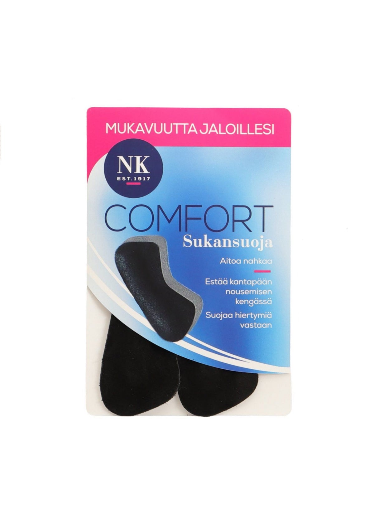 NK Comfort Sock Protector - black smooth leather