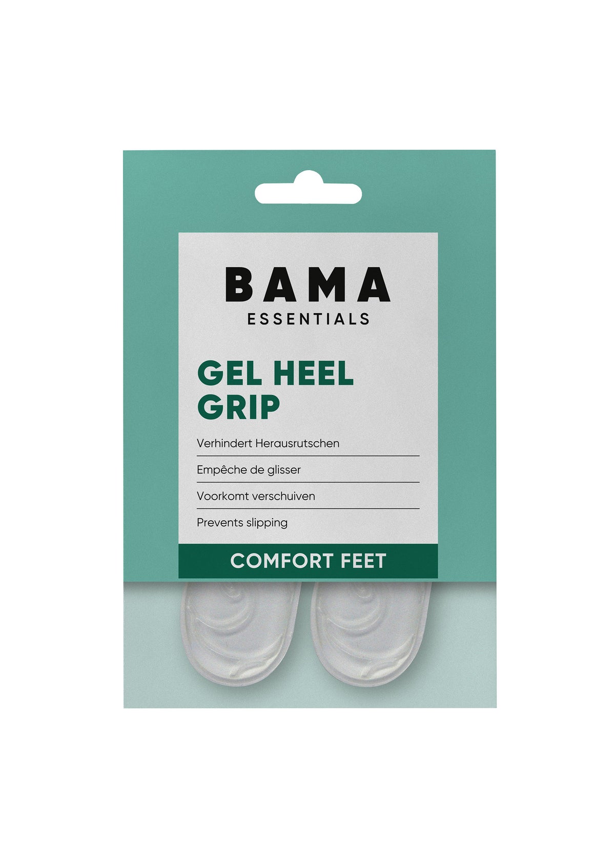 Gel Heel Grip - sukansuoja, läpinäkyvä geelityyny