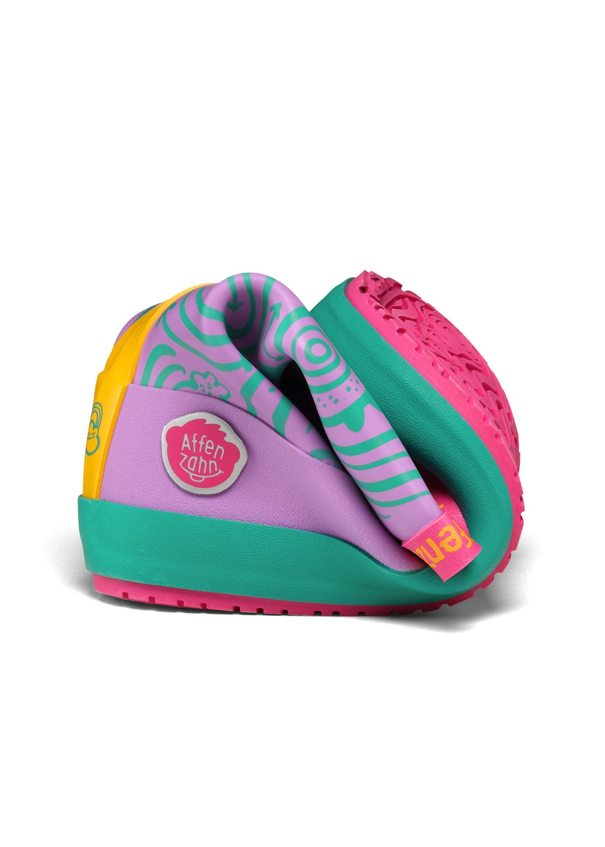 Children's rubber boots with thin lining - Vegan Plashy, Owl