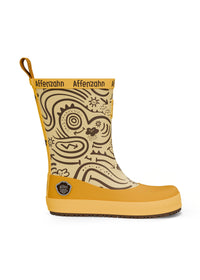 Children's rubber boots with thin lining - Vegan Plashy, Tiger