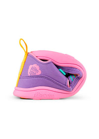 Lasten paljasjalkasandaalit - Sandal Vegan Breezy, Creative Toucan, pinkki-violetti, vegaaninen