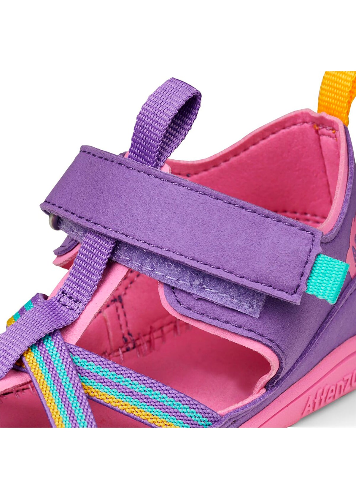 Lasten paljasjalkasandaalit - Sandal Vegan Breezy, Creative Toucan, pinkki-violetti, vegaaninen