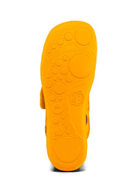 Barns barfotatennisskor - Slipper Cotton Movy Tiger, gul, vegansk
