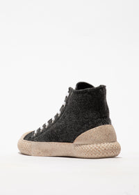 Nauhalliset huopatennarit - tummanharmaa, Tean 1 Dark Grey