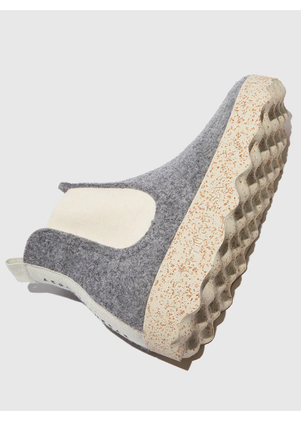 Felt ankle boots - grey, Caia