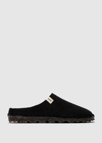 Felt slippers - Natura, black