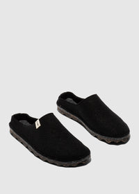 Felt slippers - Natura, black