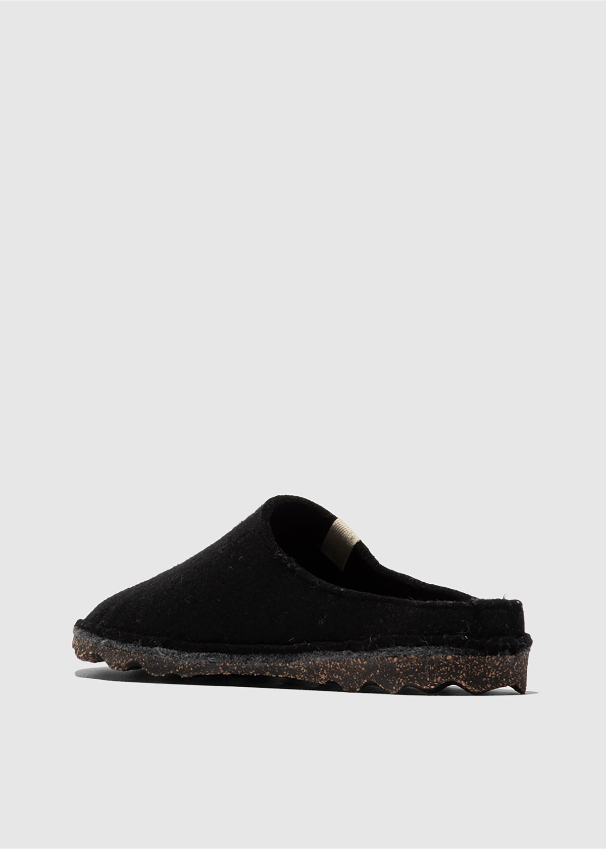 Felt slippers - Natura, black
