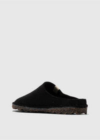 Felt slippers - Natura, black