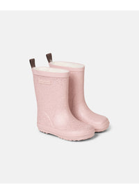 Gummistövlar med varmt foder - Aspen, Vintage Rose Sparkle