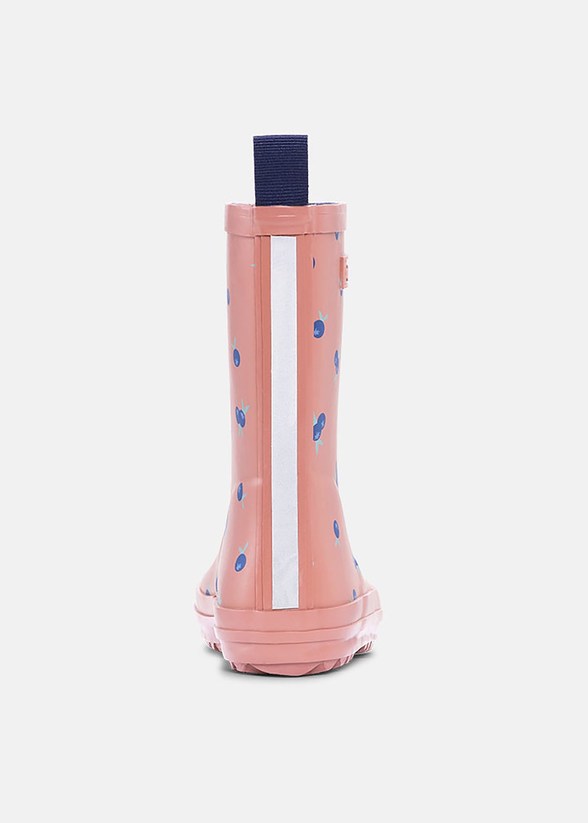 Children's rubber boots with thin lining - Charly, Blush Berry