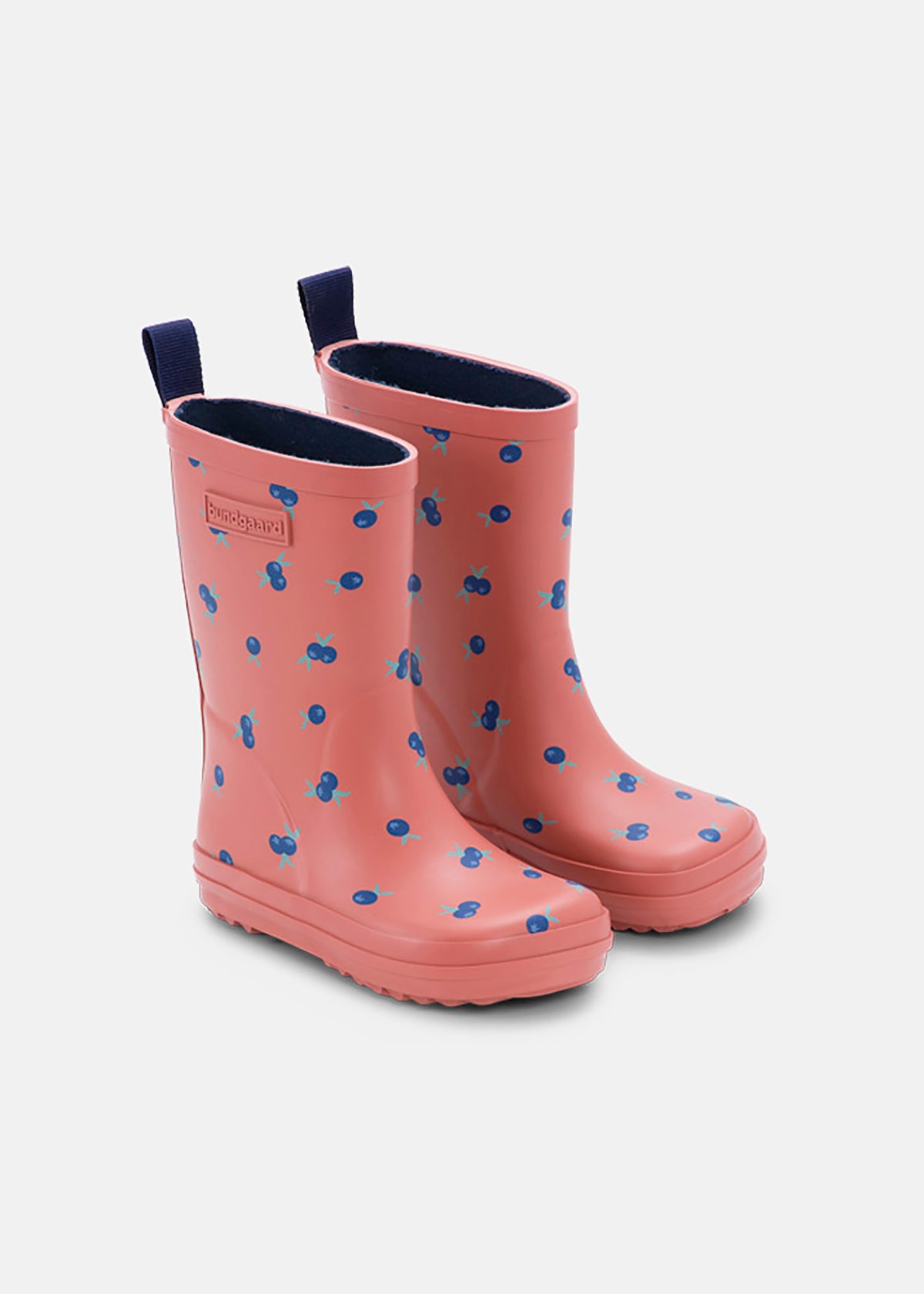 Children's rubber boots with thin lining - Charly, Blush Berry