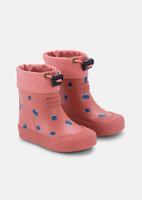 Rubber boots for toddlers - Cover, Blush Berry