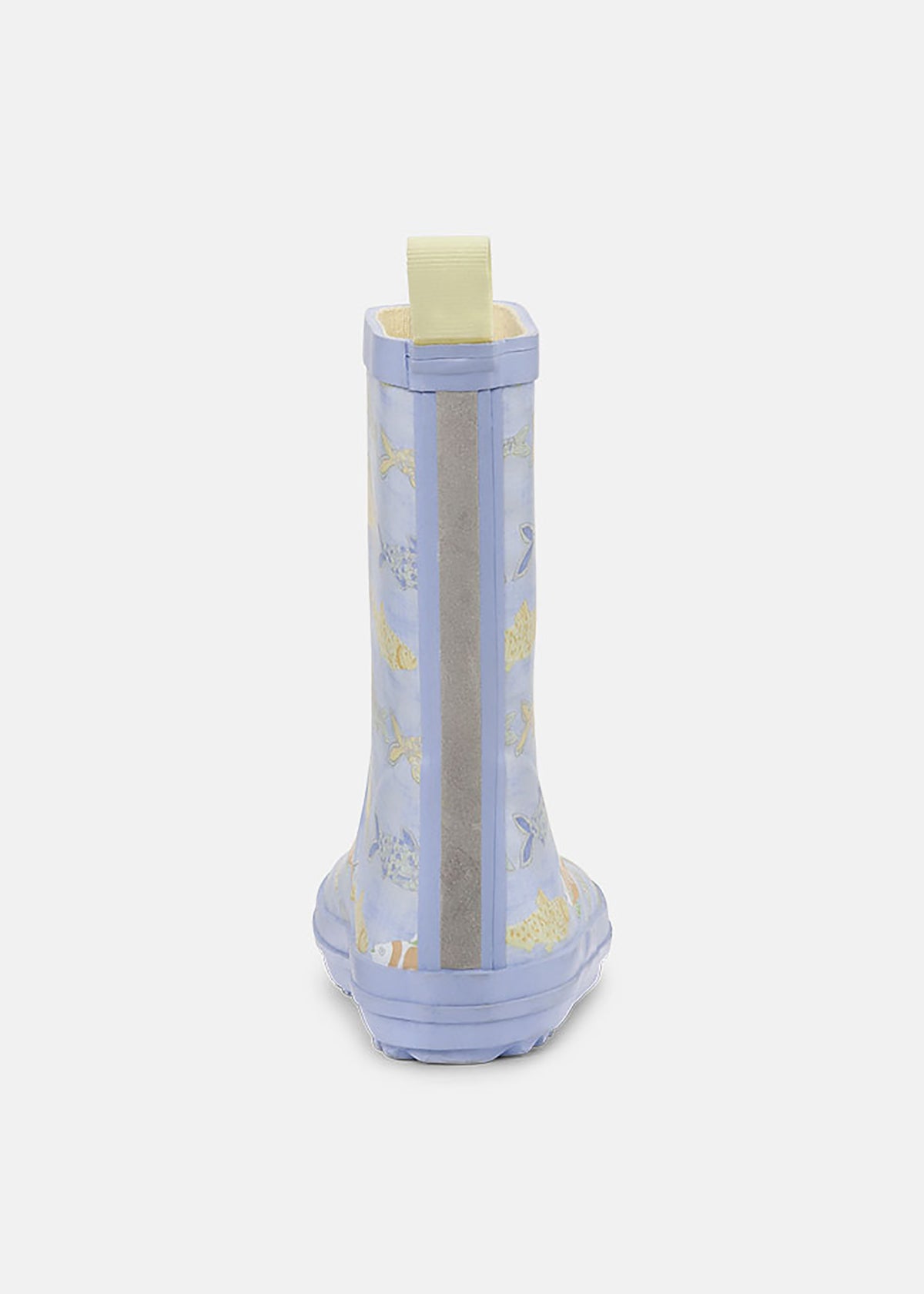 Children's rubber boots with thin lining - Charly, Fish Pond Ocean