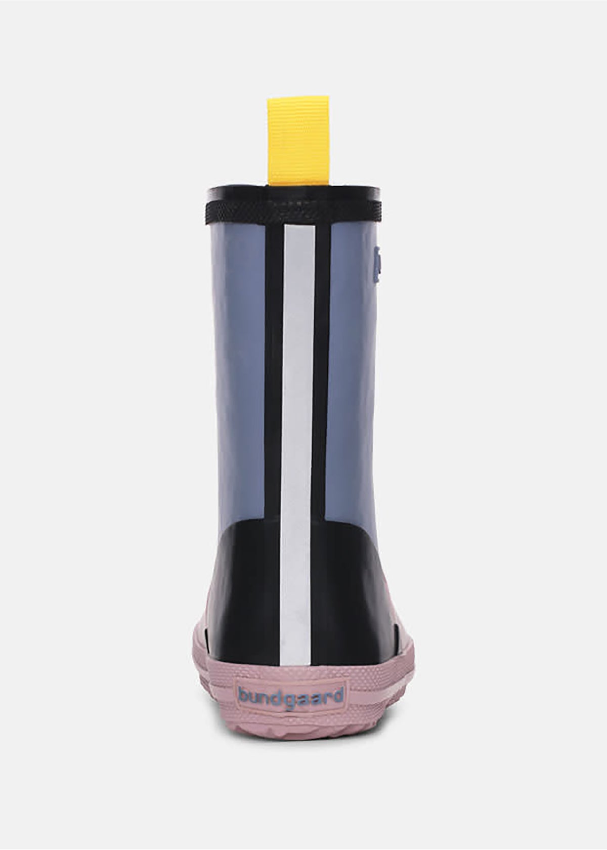 Rubber boots with warm lining - pink-blue-black, Charly High Warm