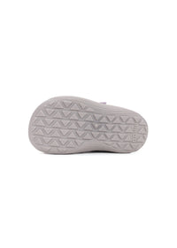 Children's barefoot sneakers - purple fabric, Velcro straps