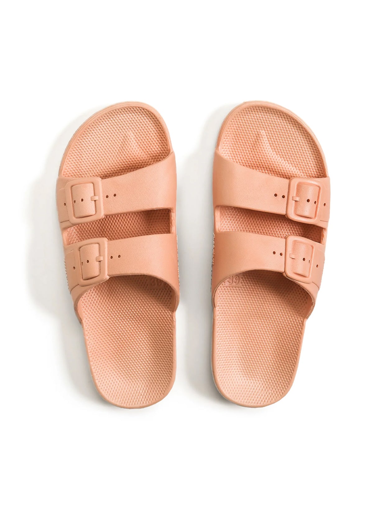 Freedom Moses - sandals - slip-ons with two straps, Apricot