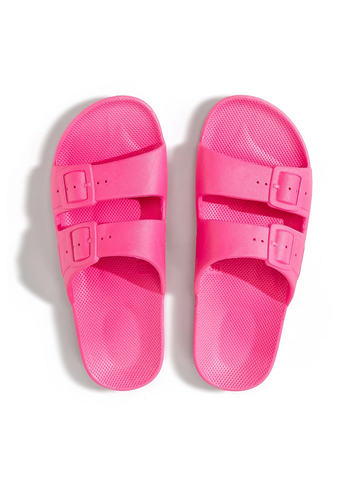 Freedom Moses - sandals - slip-ons with two straps, Happy, pink