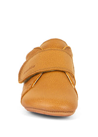 Lasten ensiaskeltossut - konjakinruskea nahka, Froddo Prewalker Barefoot