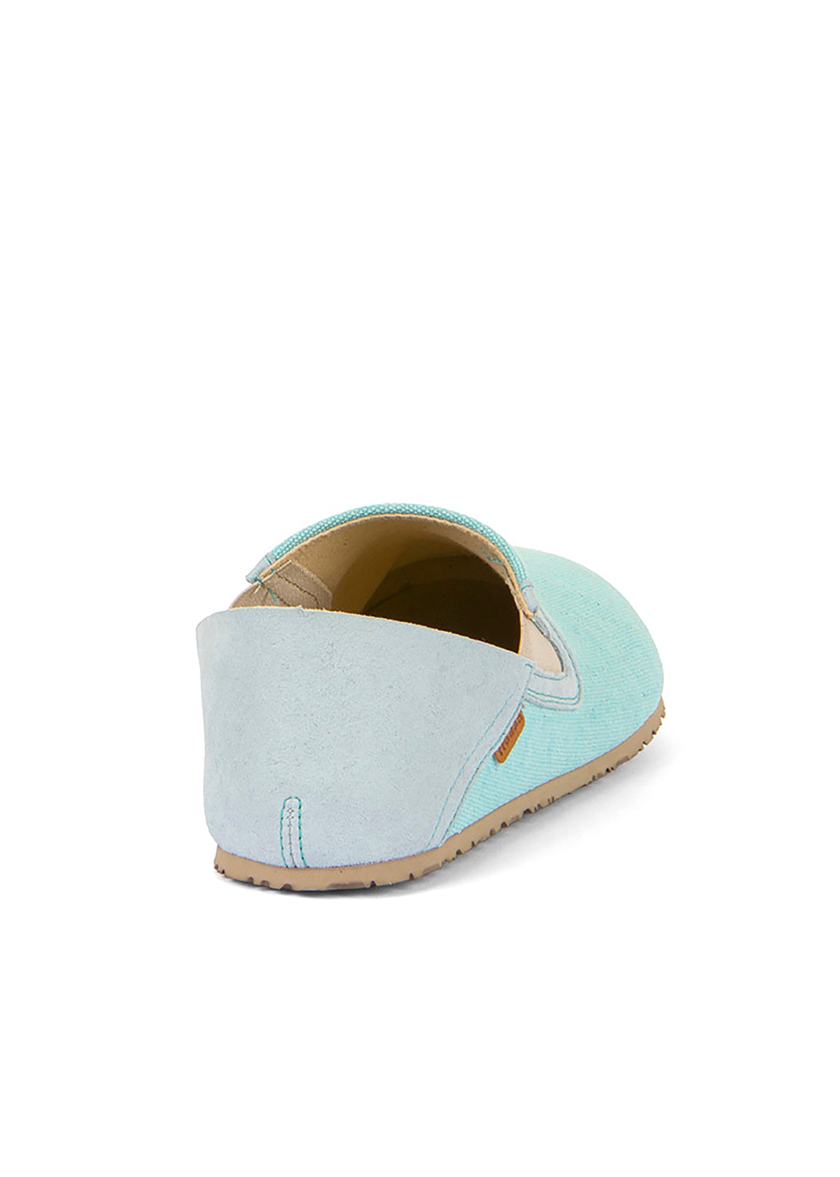 Paljasjalkakengät, Slip-On - mintunvihreä puuvilla, vegaaninen