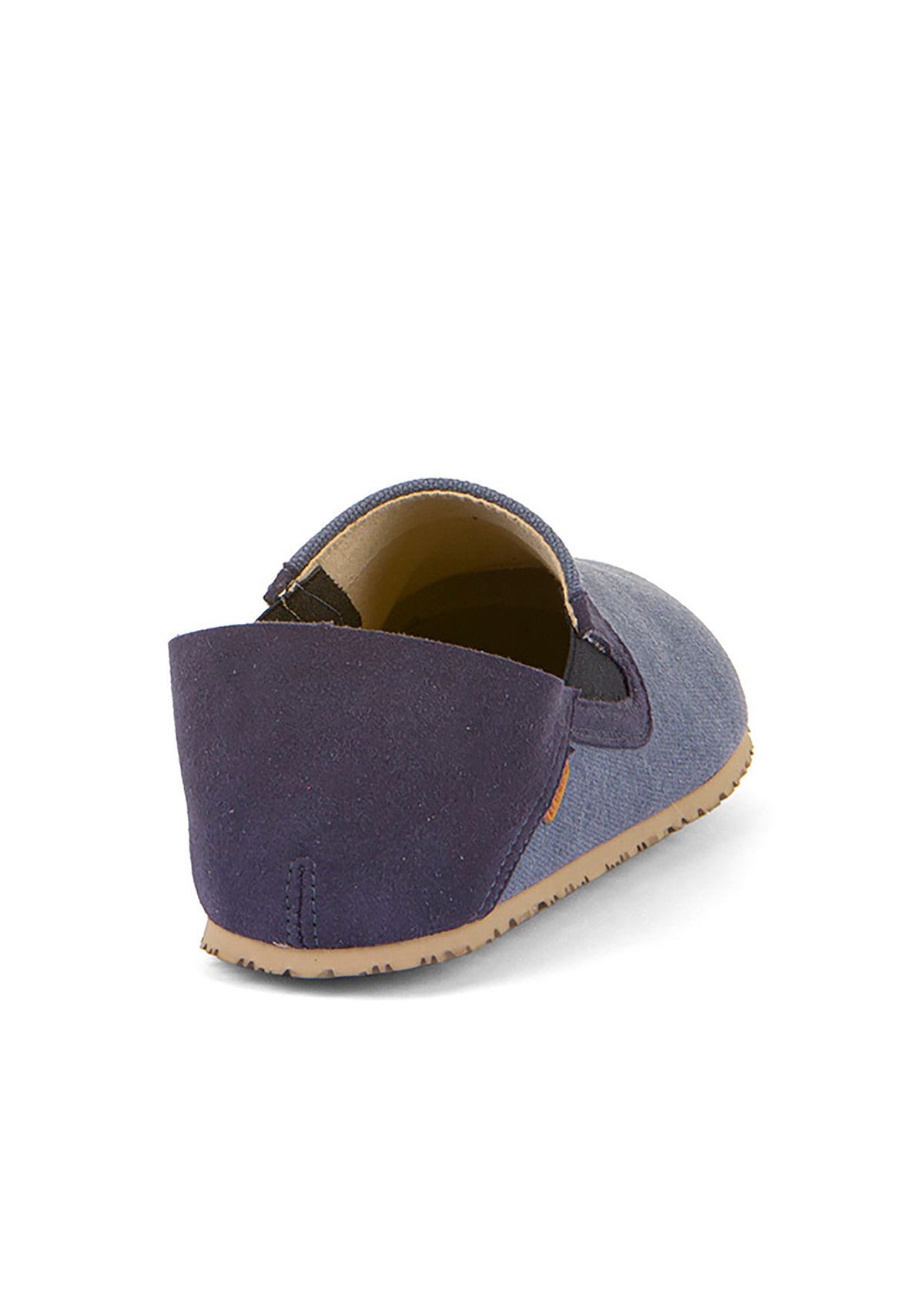 Paljasjalkakengät, Slip-On - sininen puuvilla, vegaaninen