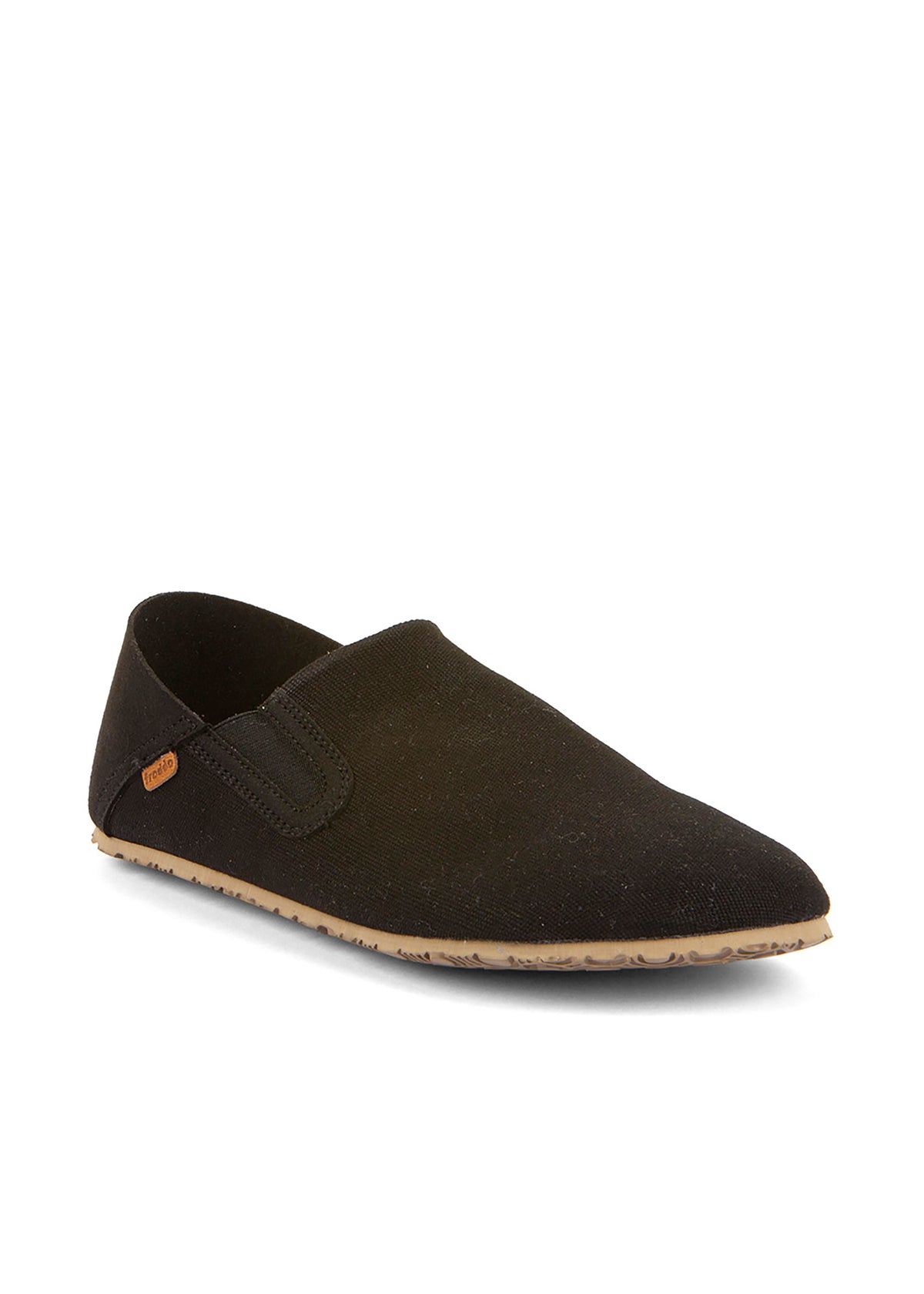 Barfotaskor, Slip-On - blå bomull, vegansk