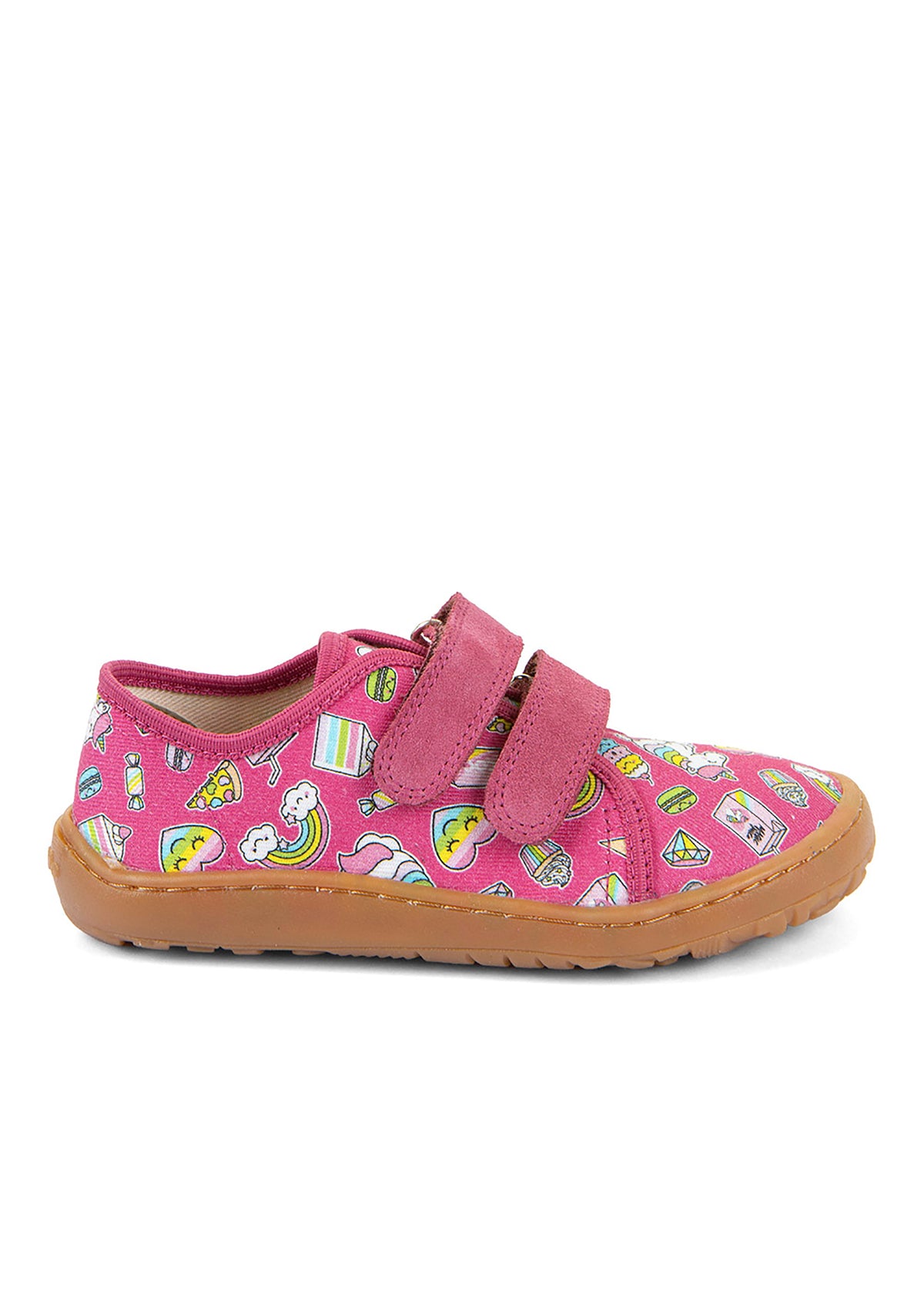 Barns barfotatennisskor - rosa, godsaker