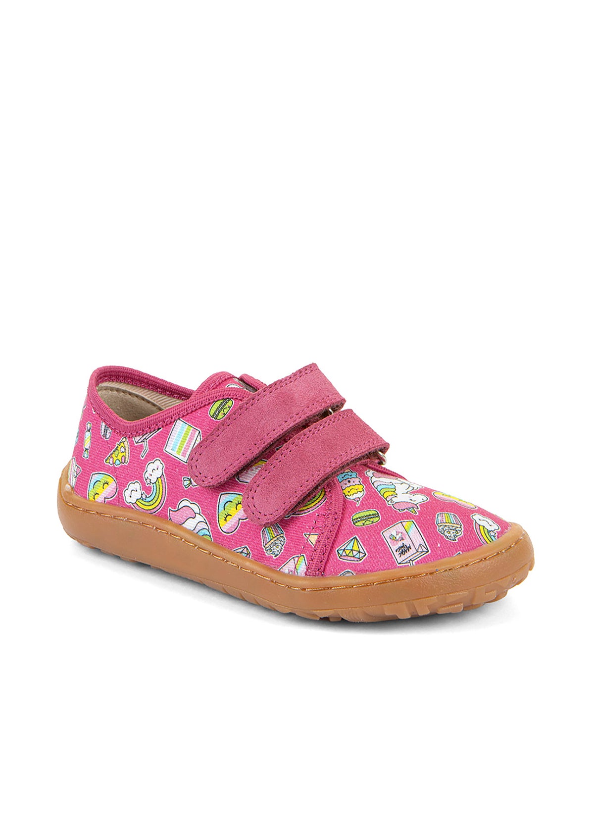 Barns barfotatennisskor - rosa, godsaker