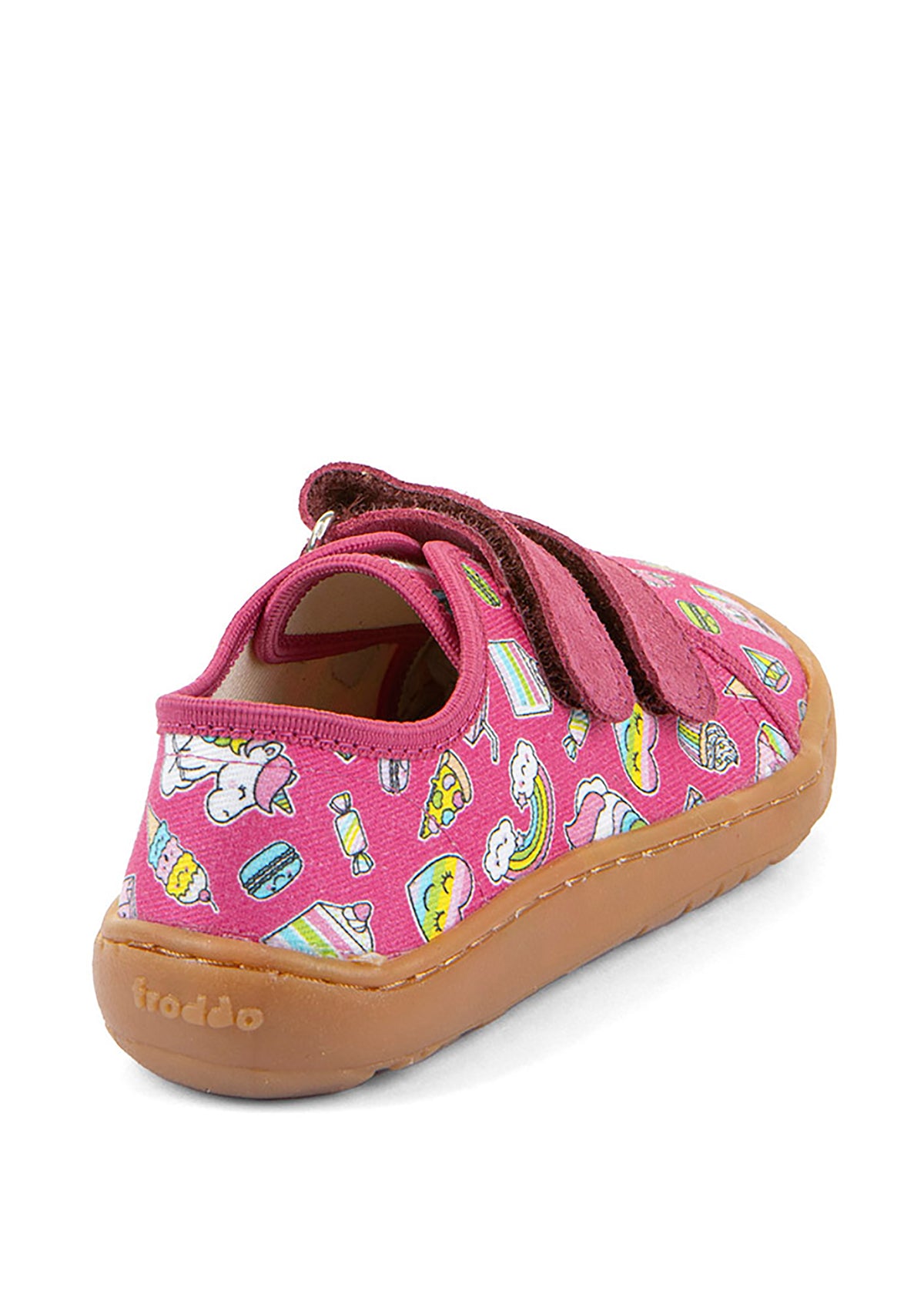 Barns barfotatennisskor - rosa, godsaker