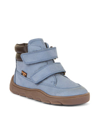 Höga barfotatennisskor - mellansäsongsskor, Zeru TEX, denim