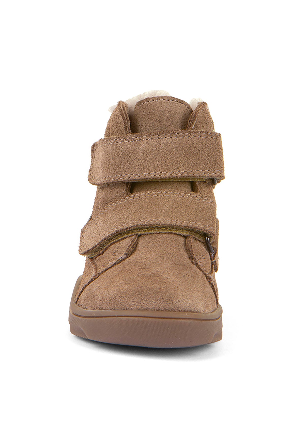 Barns barfotaskor, vinterkängor - Zeru Tex Furry, beige