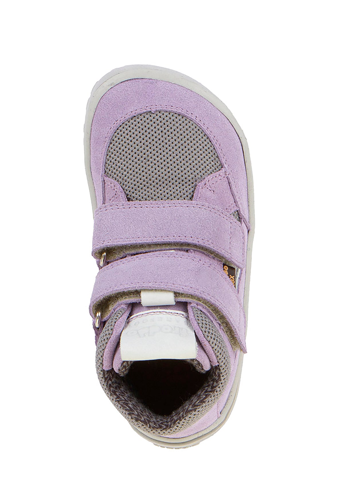 Barnens mellansäsongsskor - barfotasneakers, TEX Spring, lila
