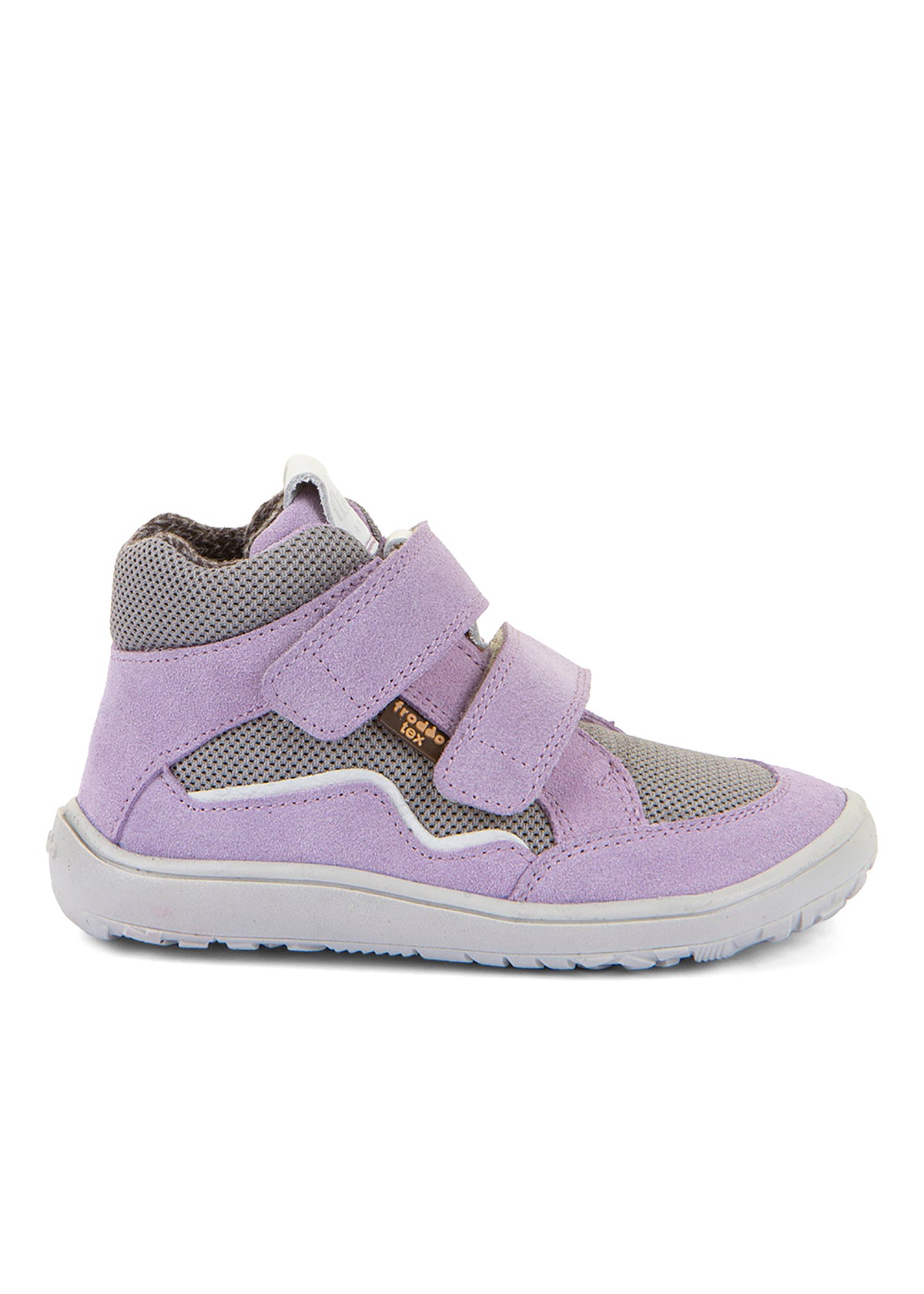 Barnens mellansäsongsskor - barfotasneakers, TEX Spring, lila