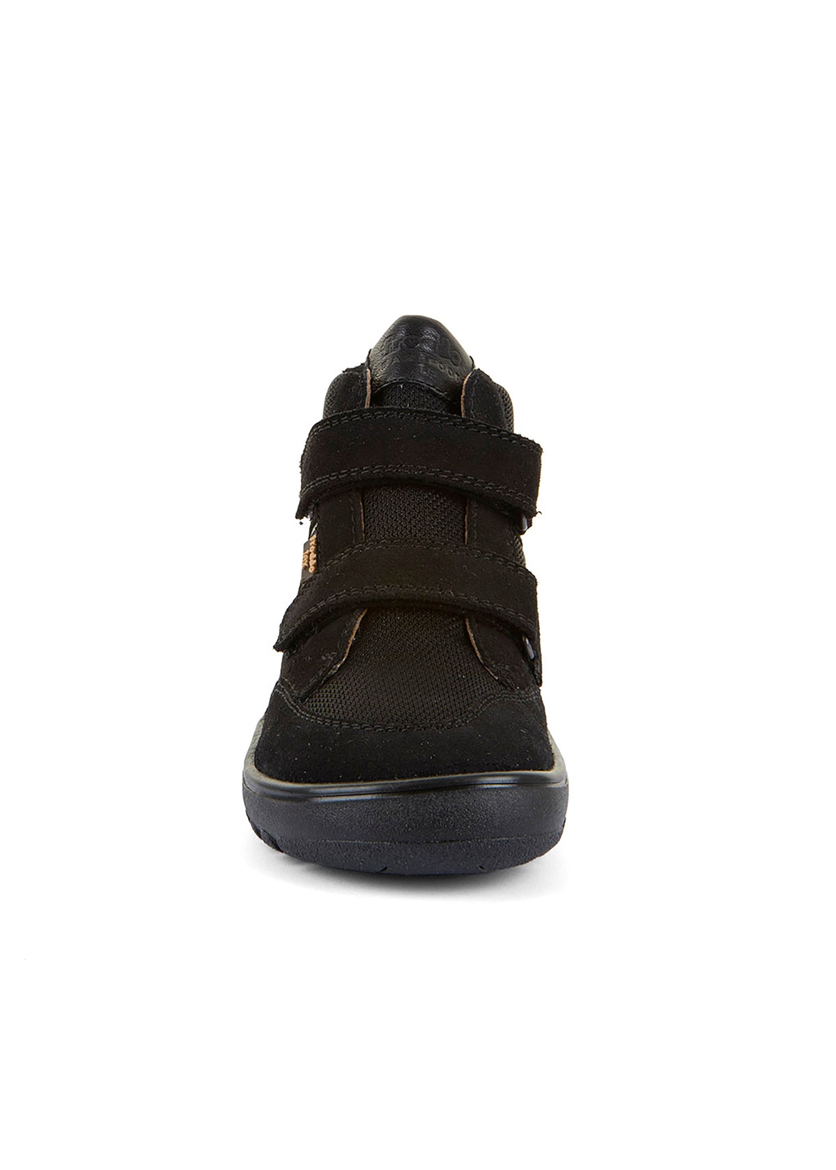 High-top barefoot sneakers - transitional-season shoes, Up Hill TEX, black