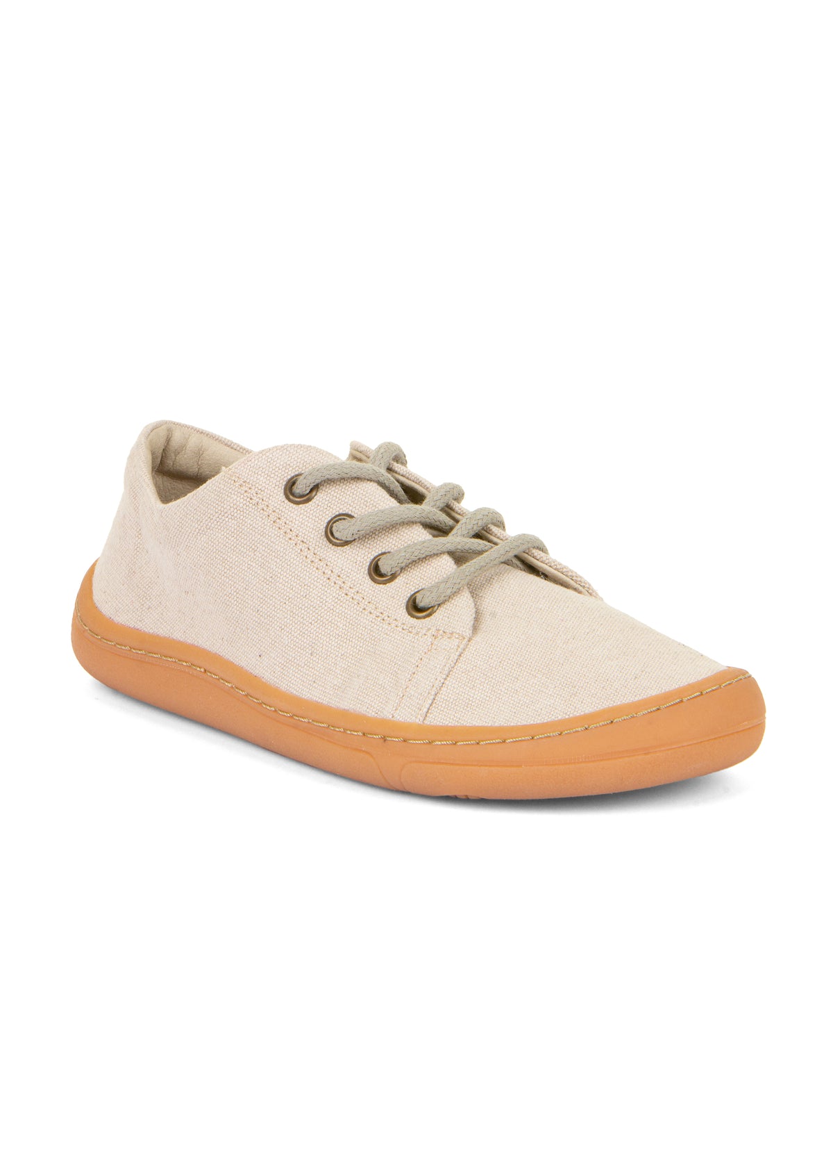 Barefoot sneakers - Vegan Laces, light canvas fabric