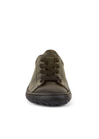 Barefoot sneakers - Laces, black leather