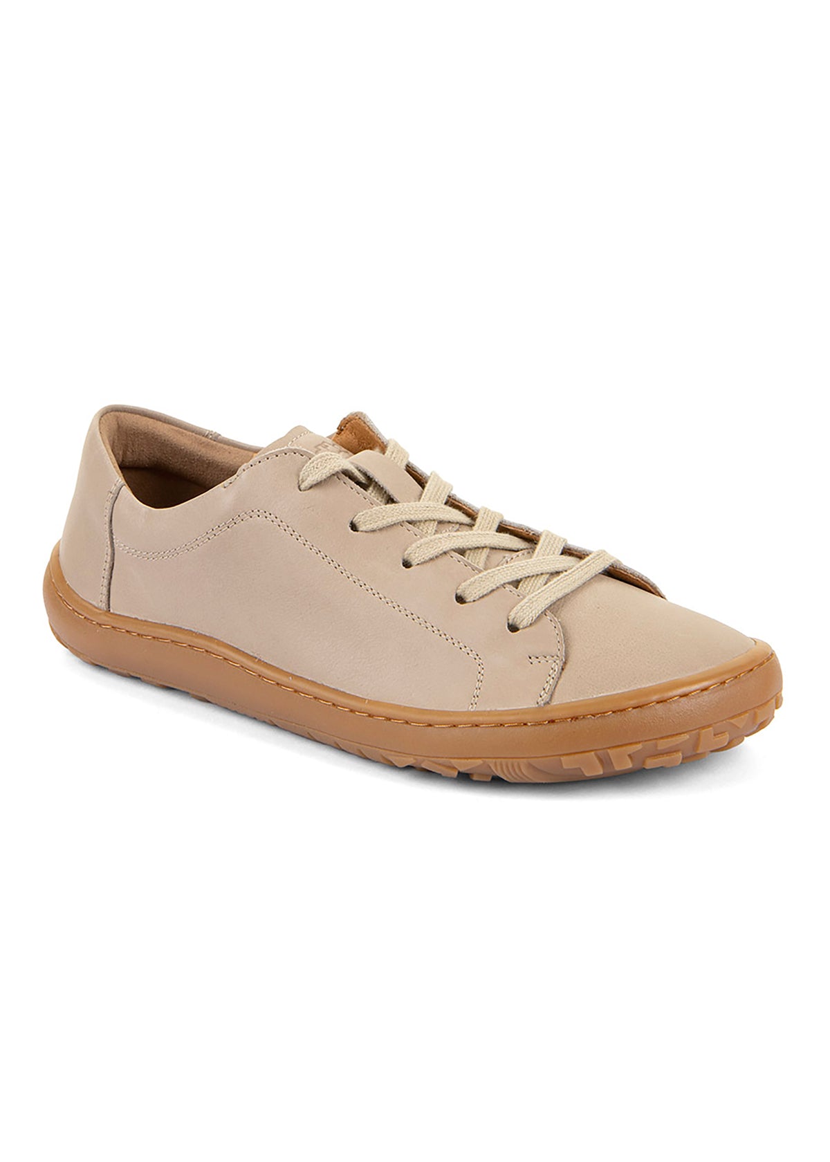 Paljasjalkatennarit - Laces, beige nahka