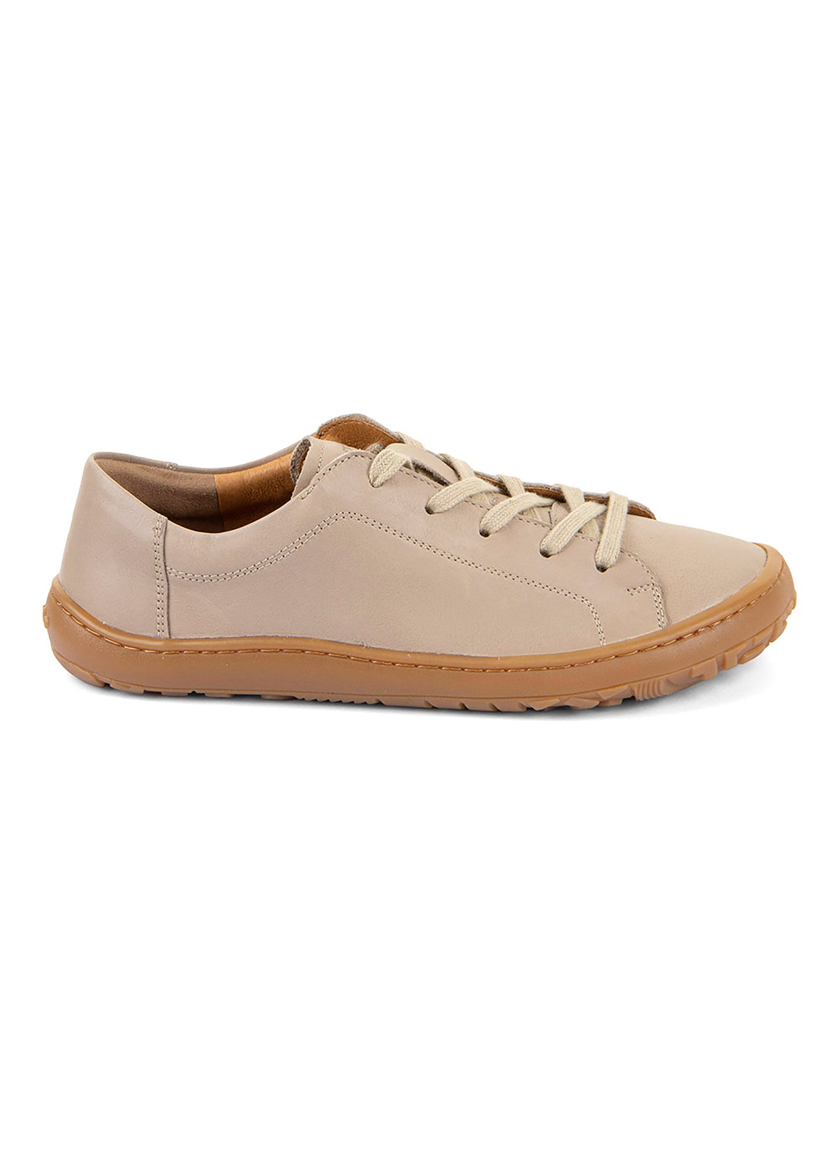 Paljasjalkatennarit - Laces, beige nahka
