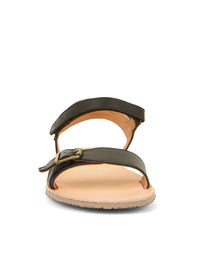 Paljasjalkakengät, sandaalit - Flexy Buckle, musta nahka