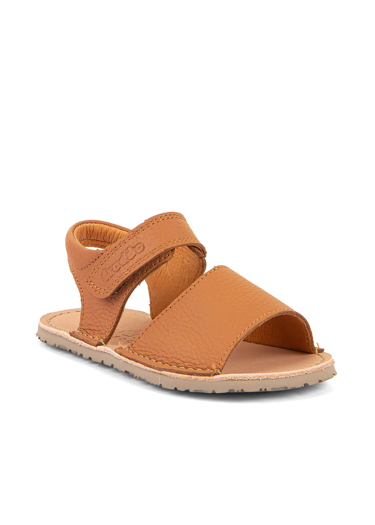 Barefoot shoes, sandals - Flexy Blome, cognac brown leather