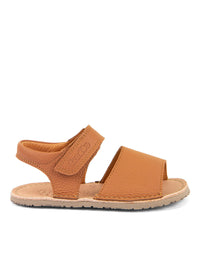 Barefoot shoes, sandals - Flexy Blome, cognac brown leather