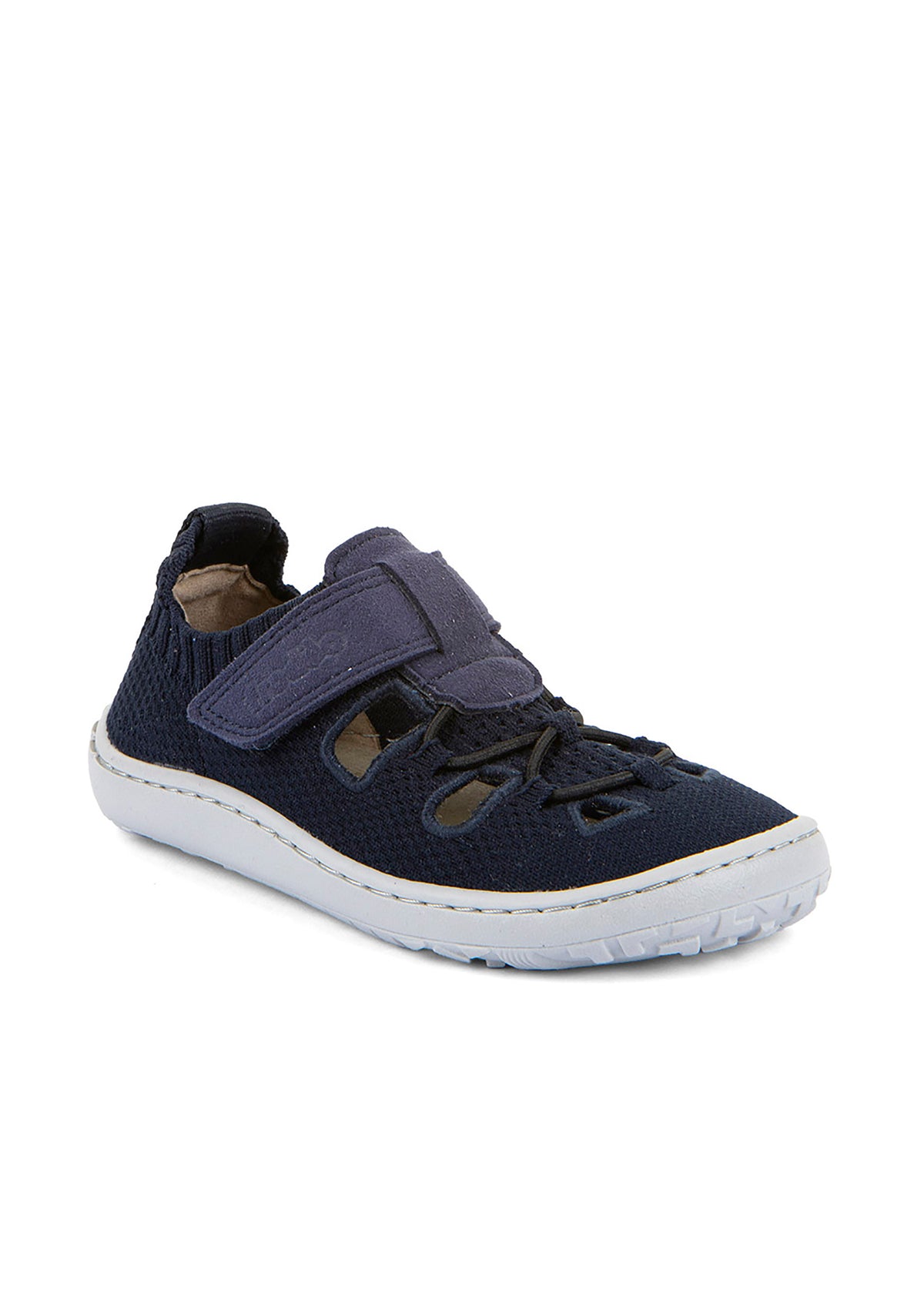 Barns barfotaskorsandaler, Light Sandal - mörkblå