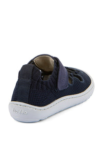 Barns barfotaskorsandaler, Light Sandal - mörkblå