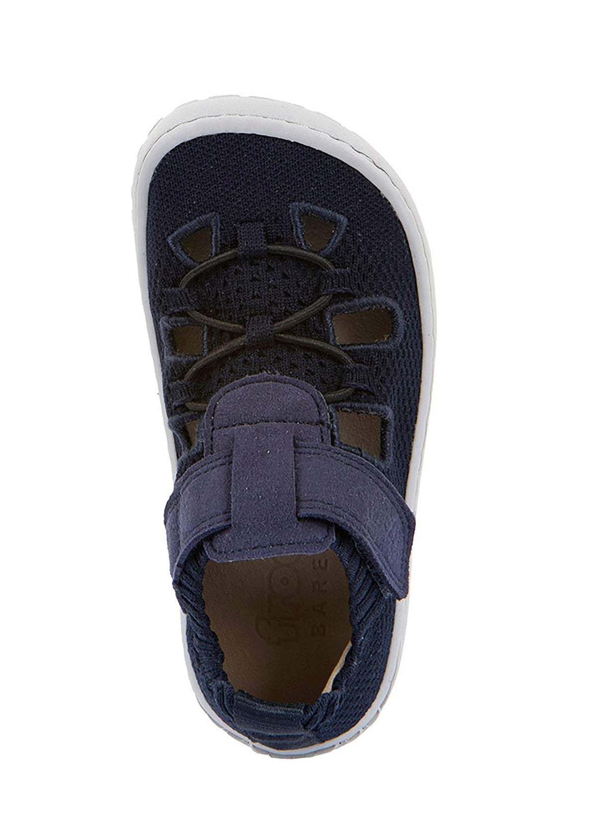 Barns barfotaskorsandaler, Light Sandal - mörkblå