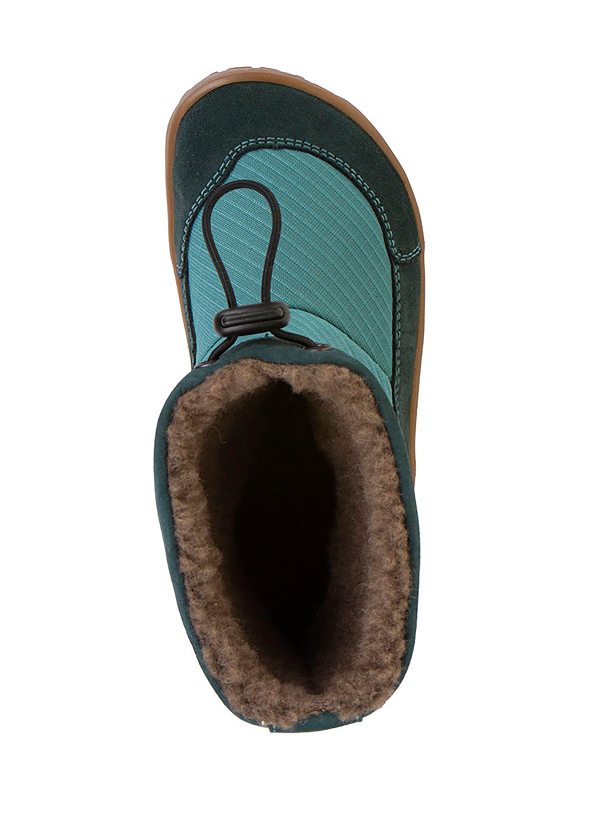 Barfotaskor - vinterkängor, Up TEX Snow Wool, petroleum
