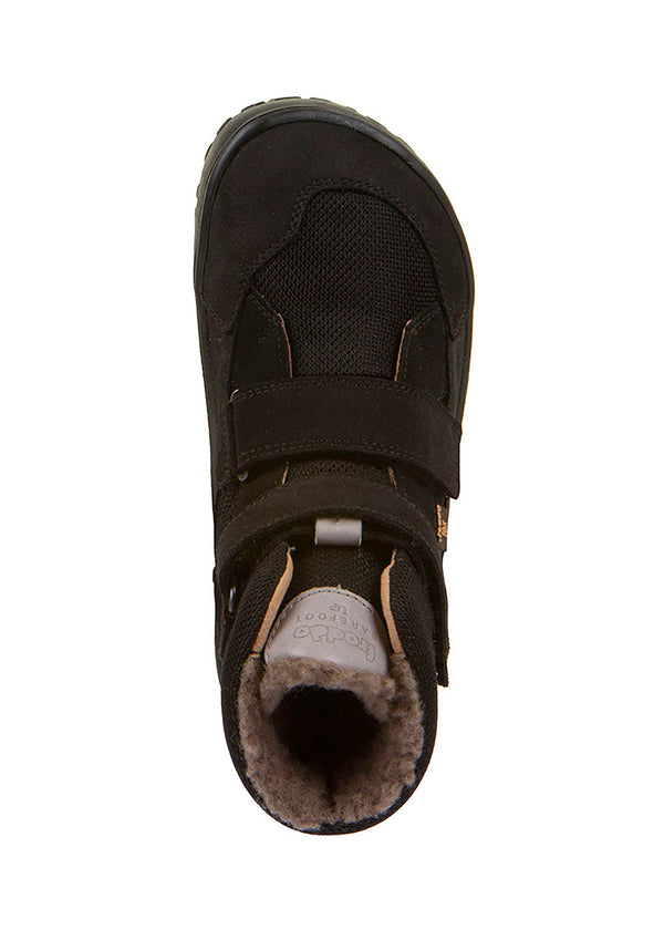 Lasten paljasjalkakengät, talvikengät - Up TEX Winter, musta