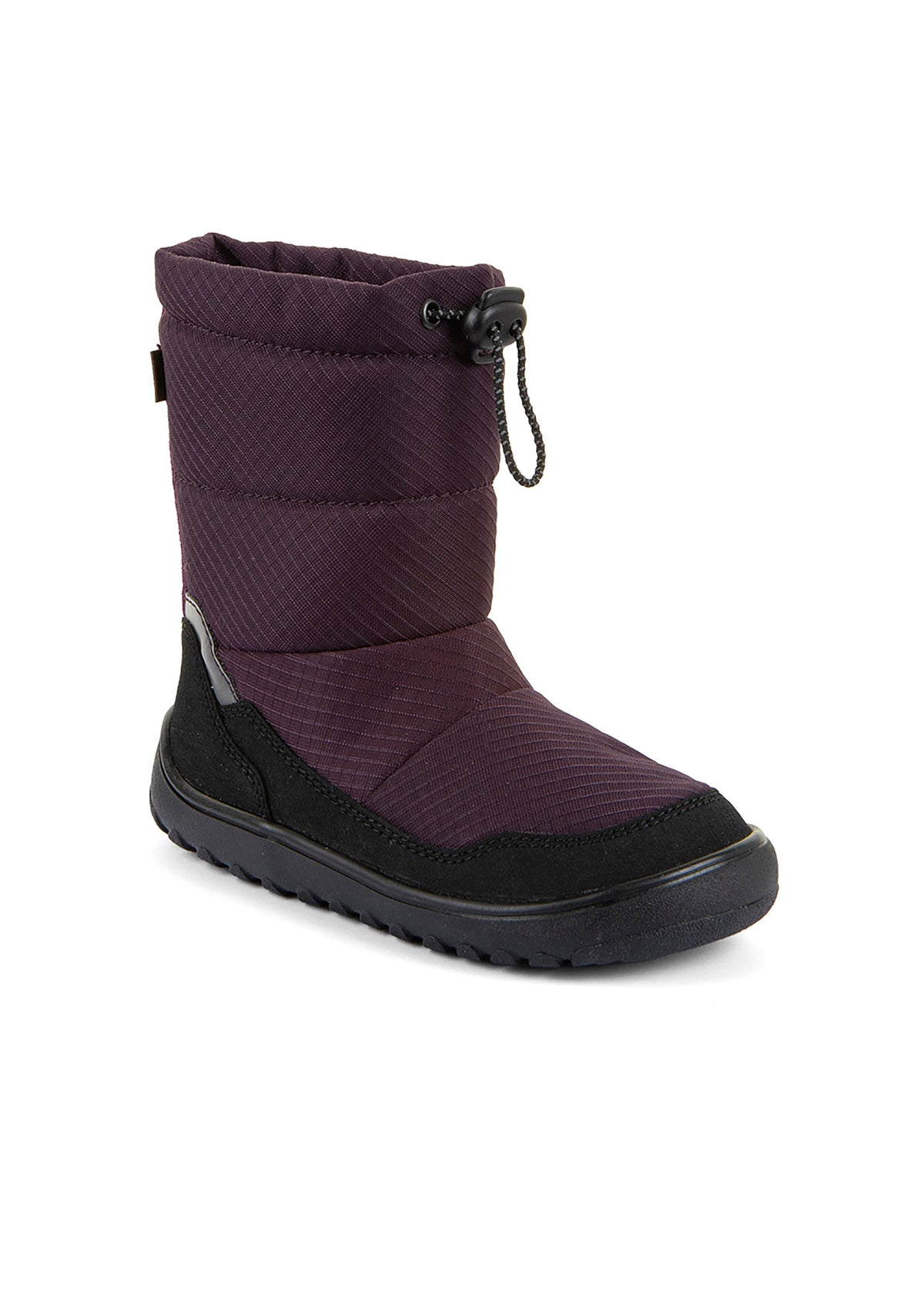 Paljasjalkakengät - talvikengät, Up TEX Snow Wool, violetti
