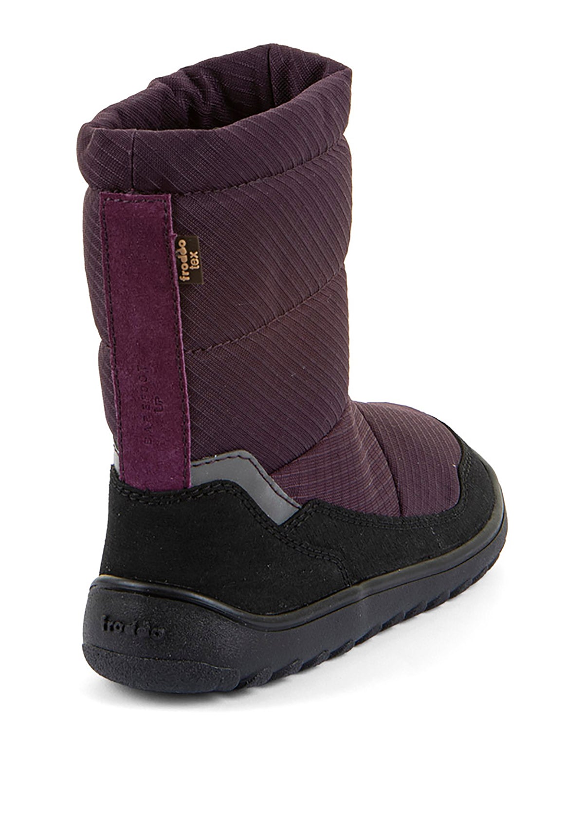 Paljasjalkakengät - talvikengät, Up TEX Snow Wool, violetti
