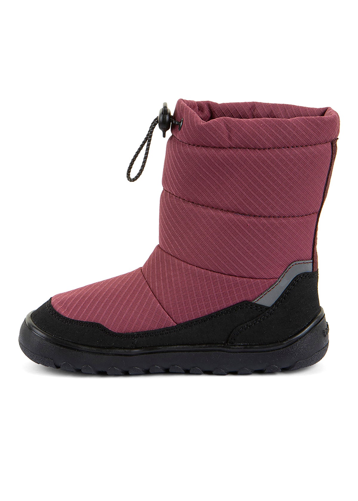 Paljasjalkakengät - talvikengät, Up TEX Snow Wool, punainen