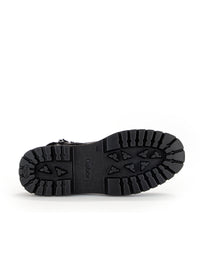 Winter shoes with thick soles - black